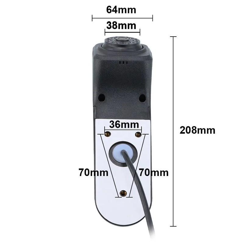 Volkswagen Crafter High-Mount Brake Light parking Camera